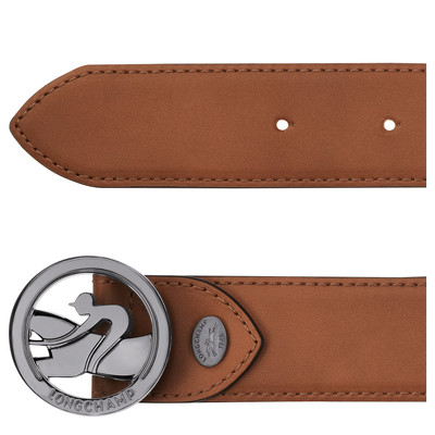 Longchamp Box-Trot Men's belt Cognac - Leather outlook