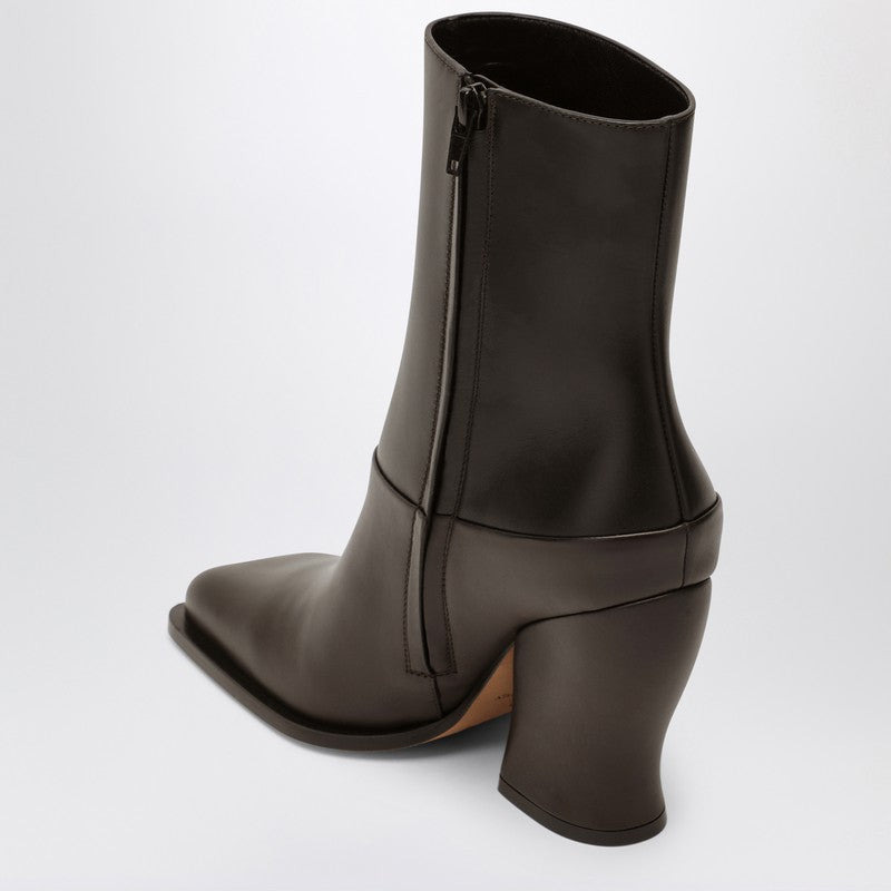 Loewe Onda Black/Dark Brown Ankle Boot Women - 2
