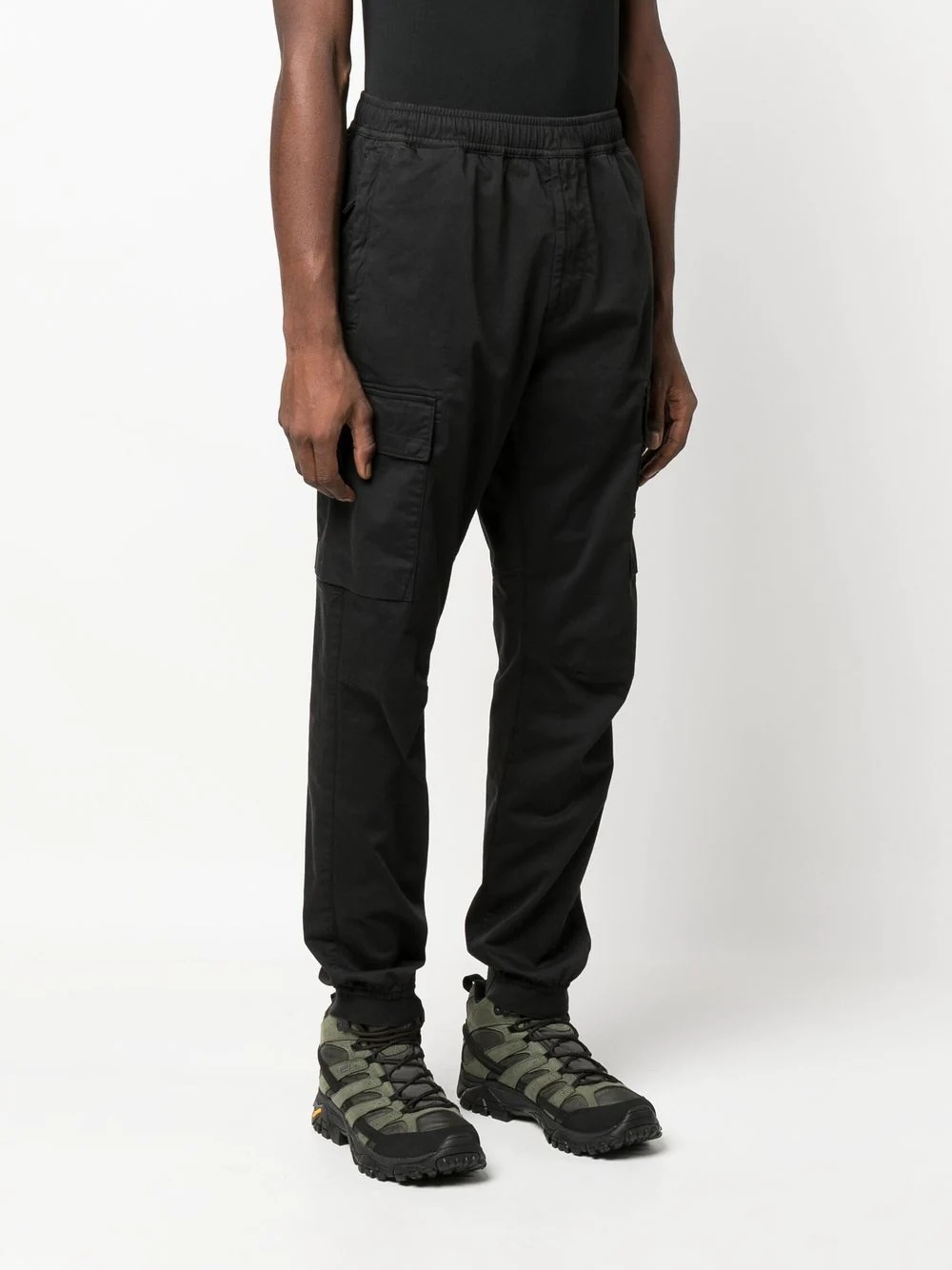 Compass-patch cargo trousers - 3