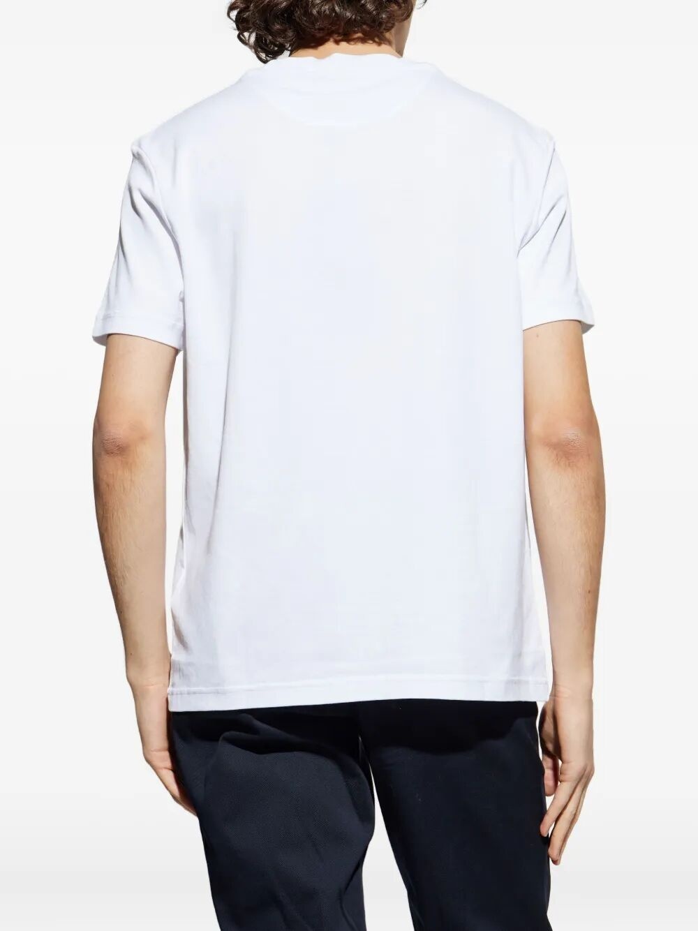 Pegaso Embroidery Cotton T-Shirt - 4