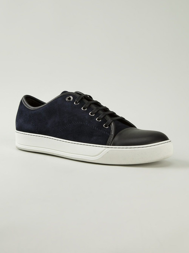 Lanvin toe cap sneakers outlook