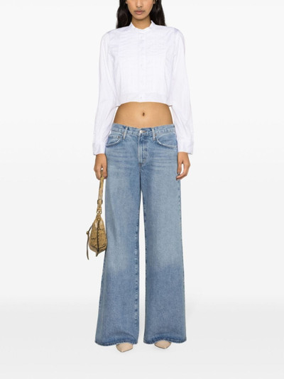 Zadig & Voltaire Theby pleated cotton shirt outlook