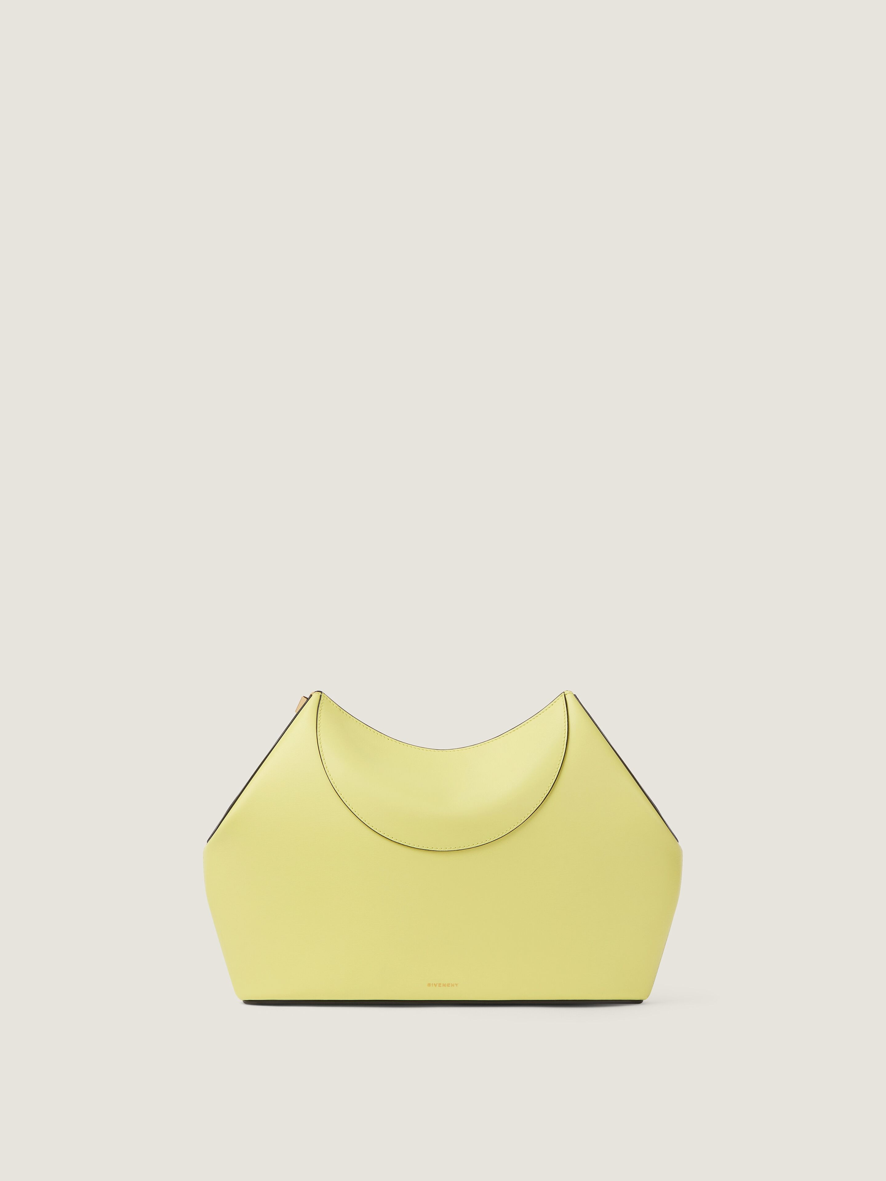 FACET CLUTCH IN LEATHER - 1