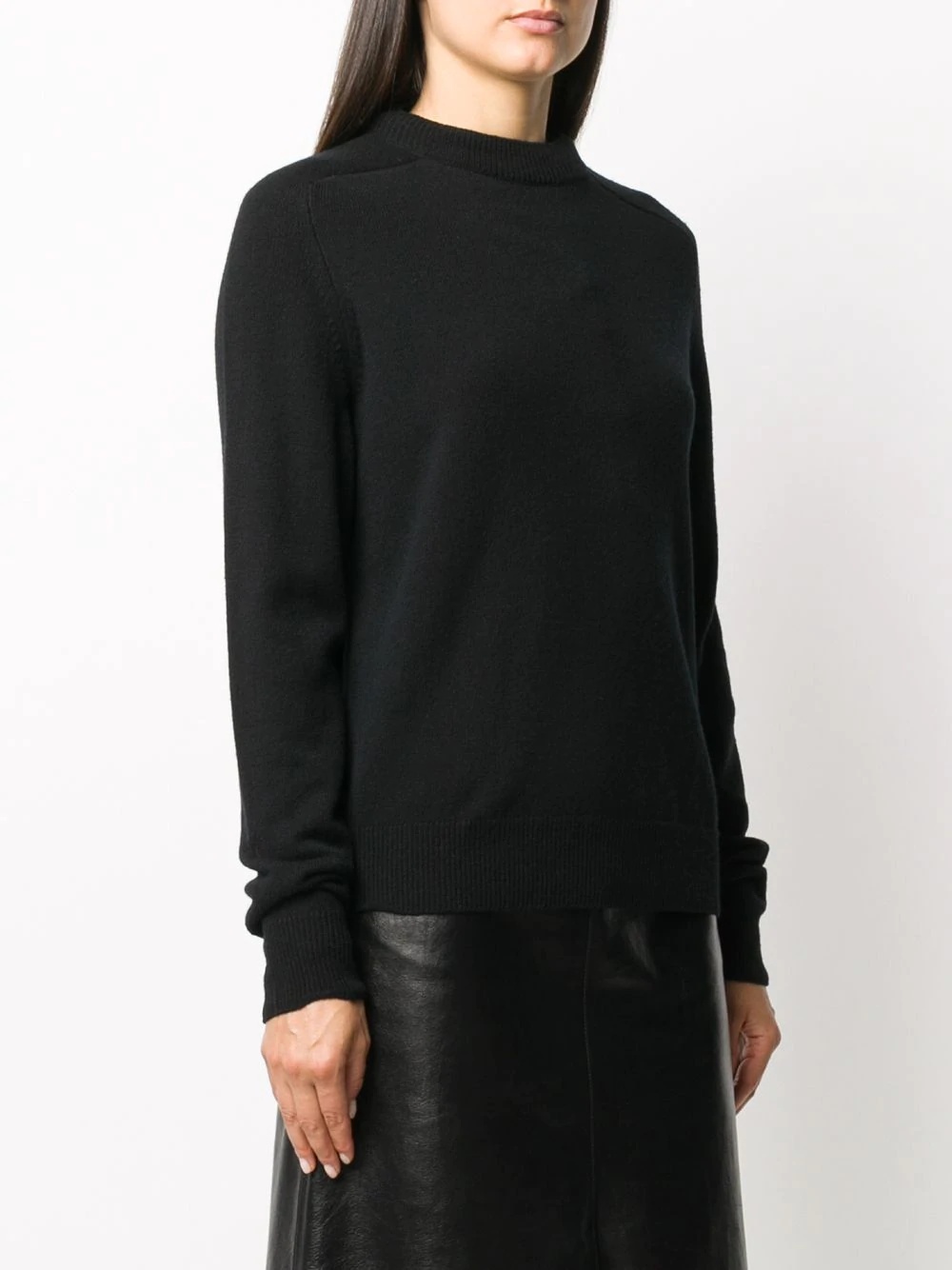 long-sleeve wool jumper - 3