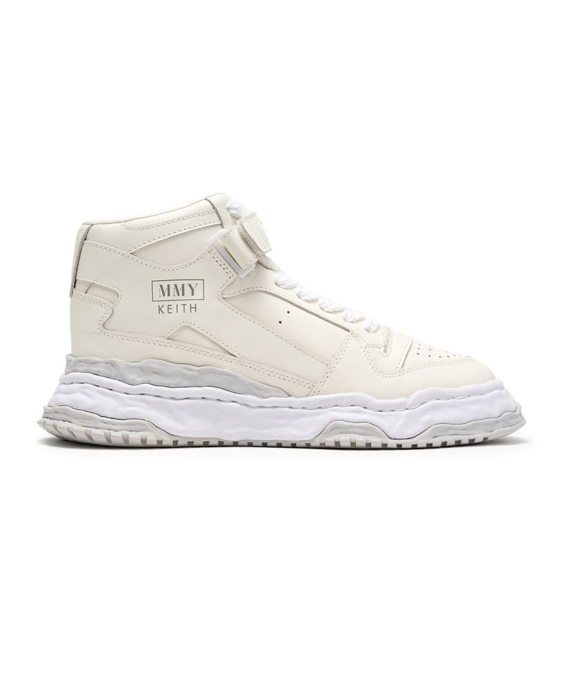 "KEITH" OG Sole Leather High-top Sneaker 4
