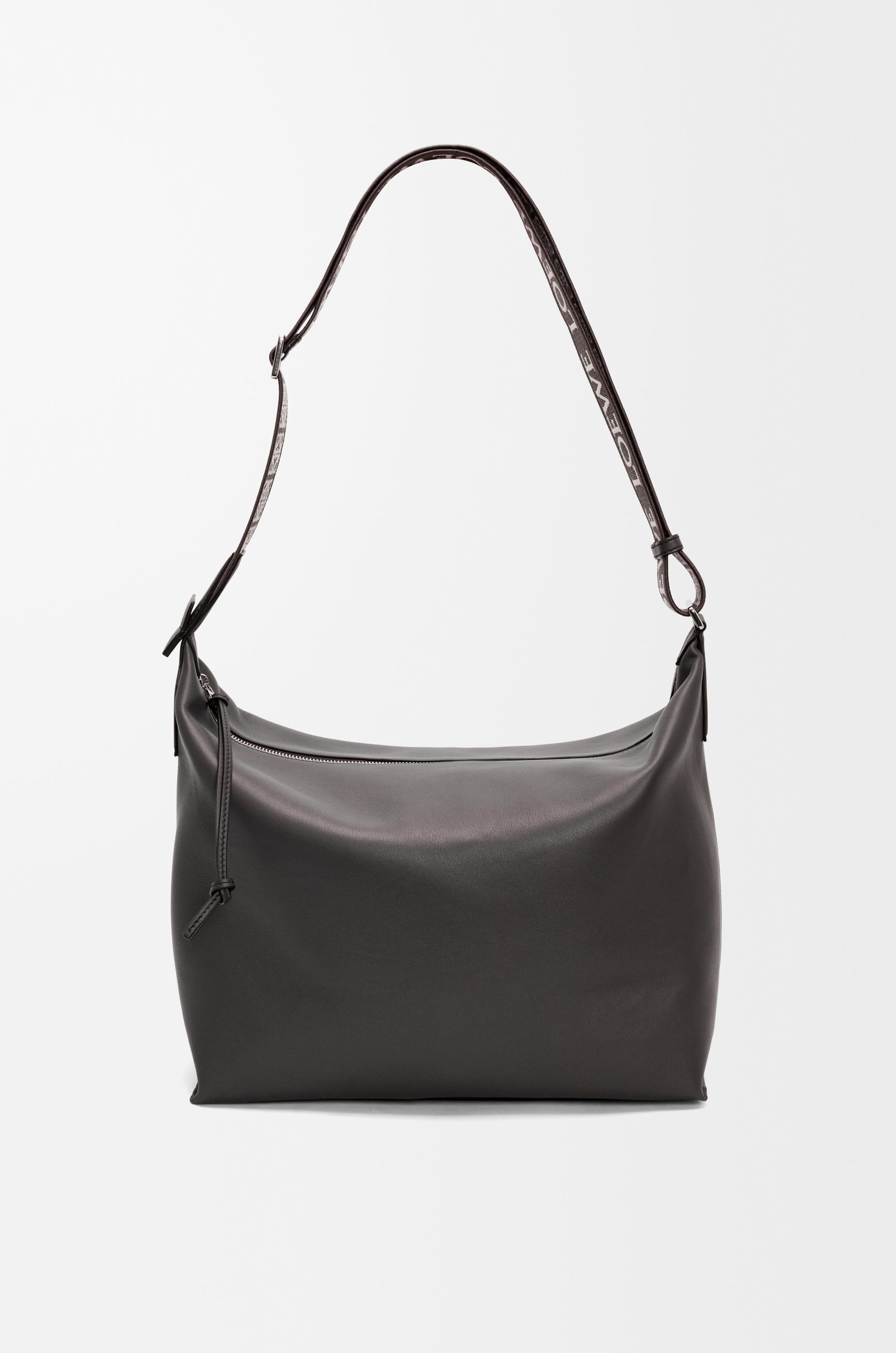 Cubi Crossbody bag in supple smooth calfskin and jacquard - 2