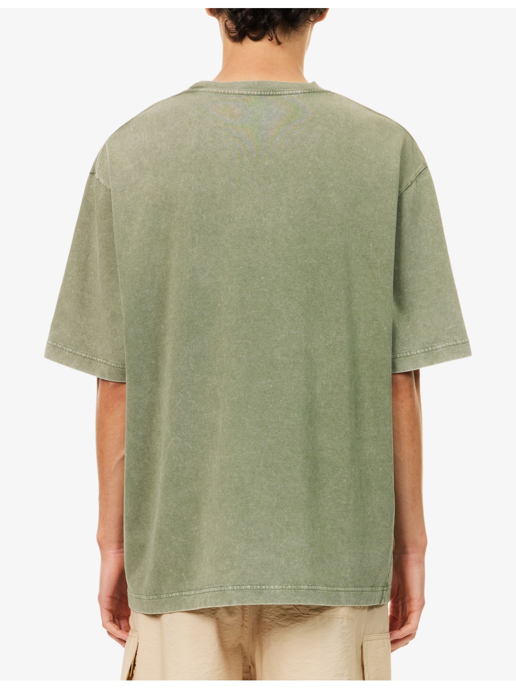 Logo-Print Crewneck Cotton-Jersey T-Shirt - 4