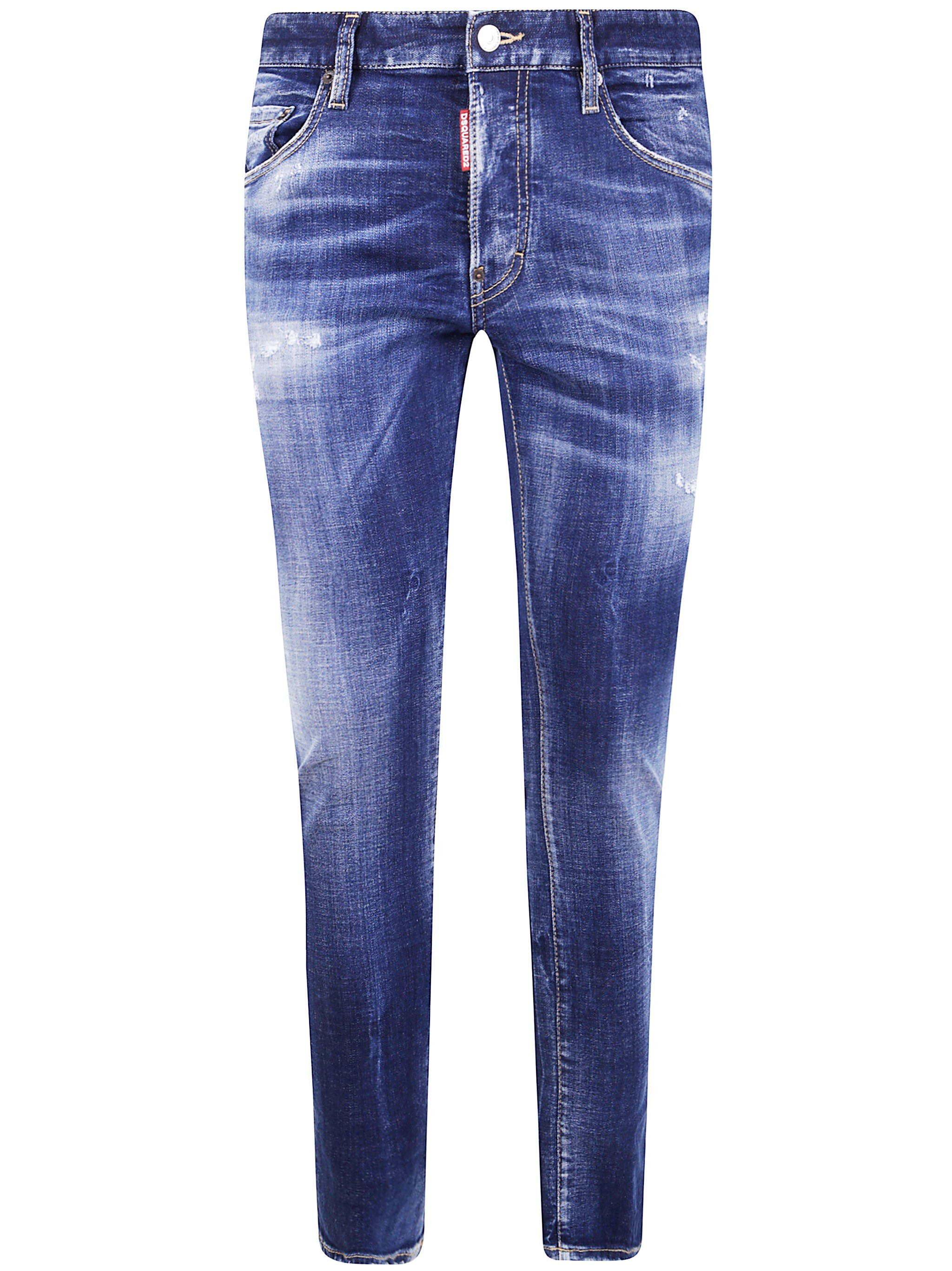 Introducing the SKATER JEAN from the prestigious brand DSQUARED2, a must-have in the denim category  - 1