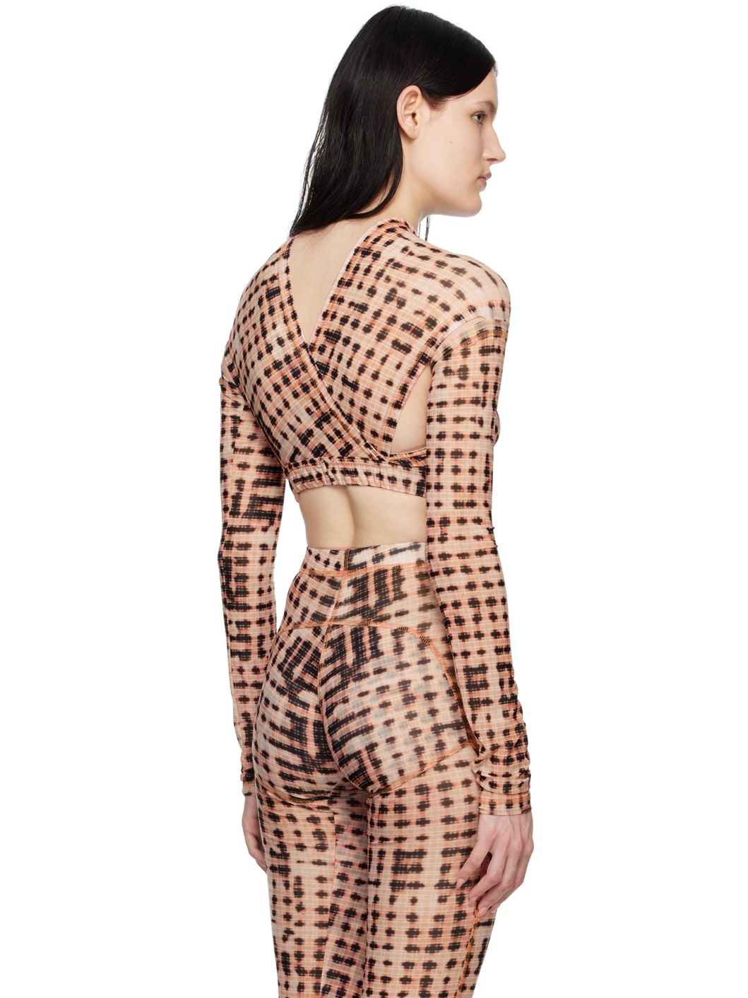SSENSE Exclusive Pink Anti Cross Over Blouse - 3