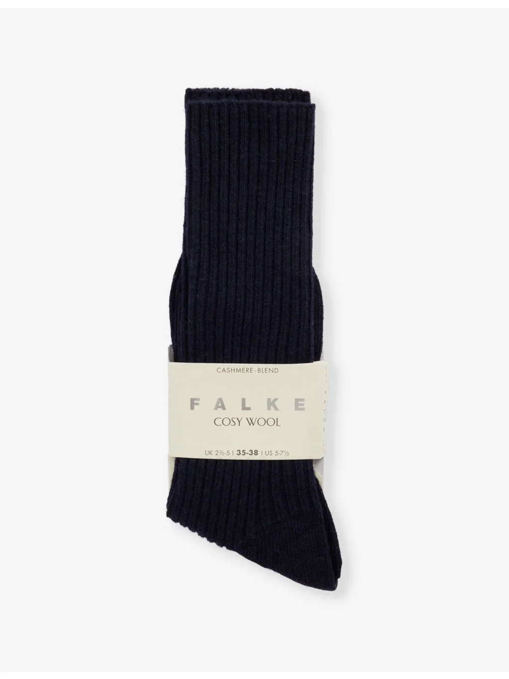 Cosy Wool ribbed knit socks - 1