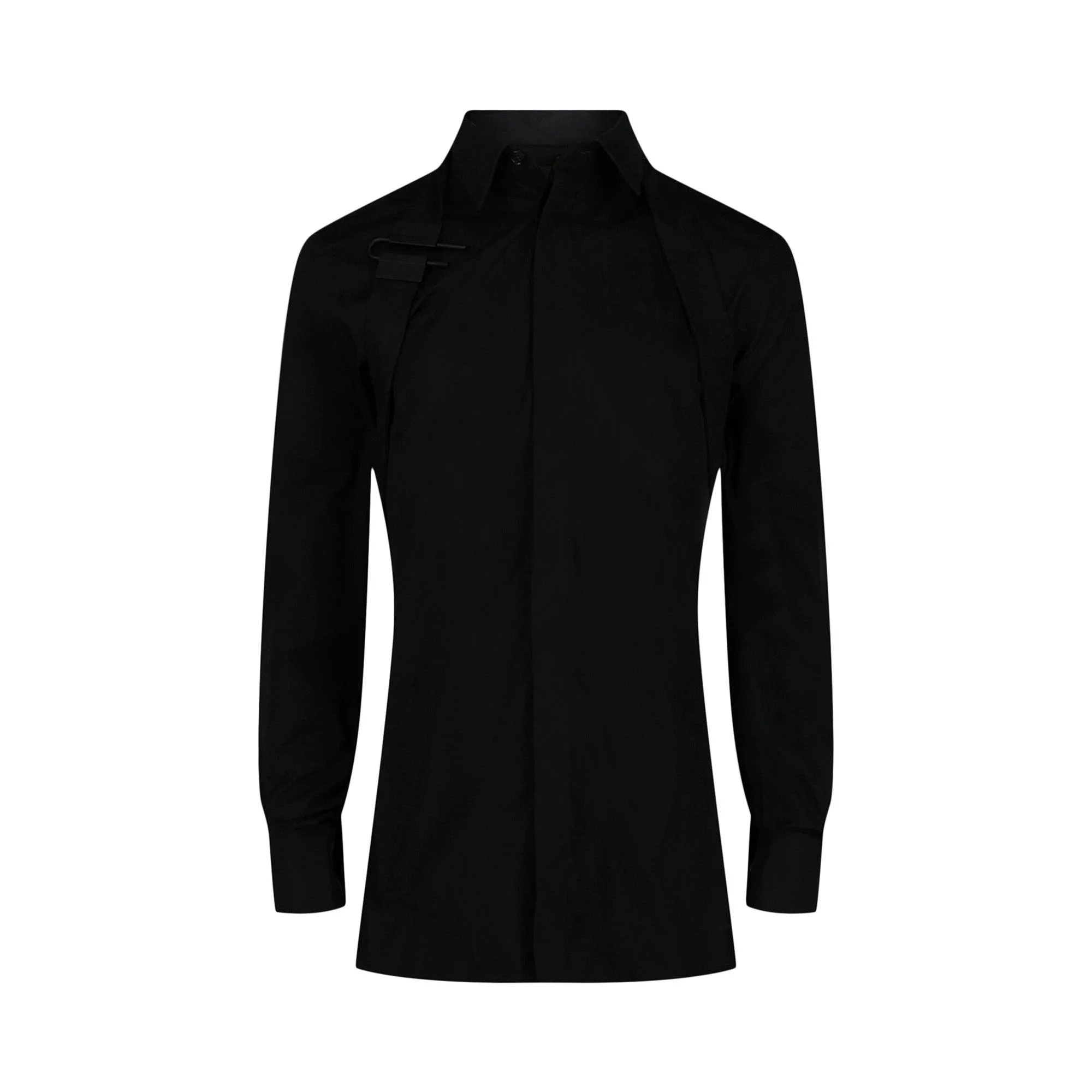 Givenchy U-Lock Harness Shirt 'Black' - 1