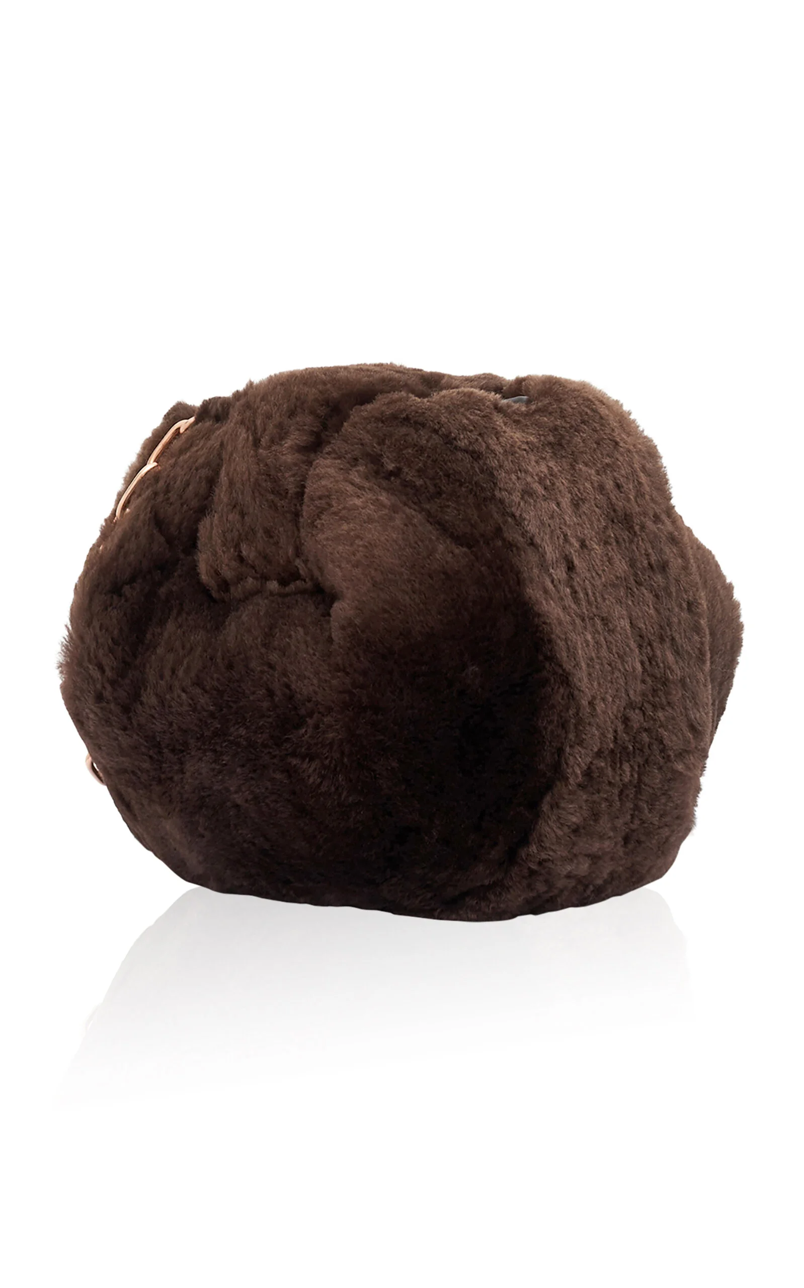 Soft Demi Clutch With Chain brown - 1