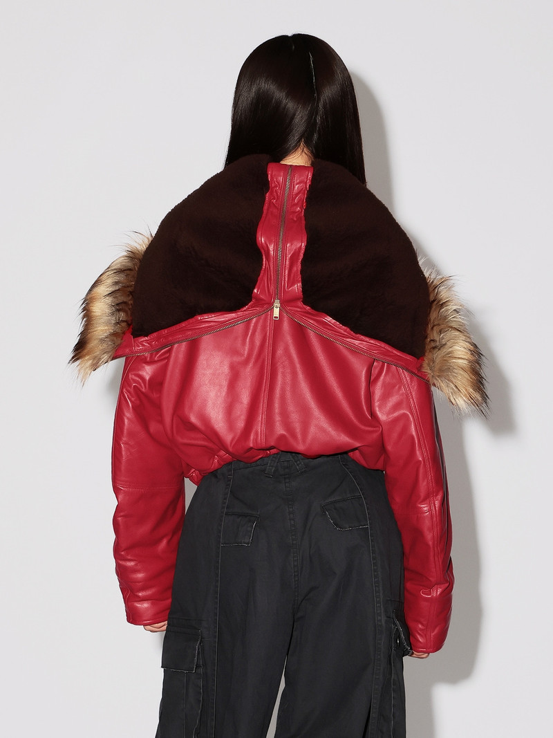 LEATHER CROPPED N3B 5