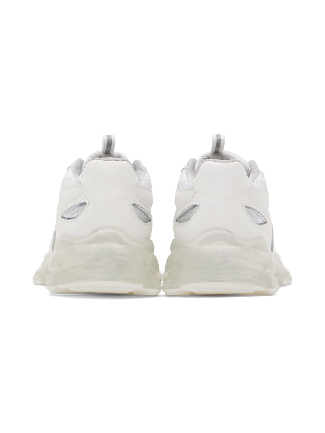 White Marathon Transparent Runner Sneakers - 2