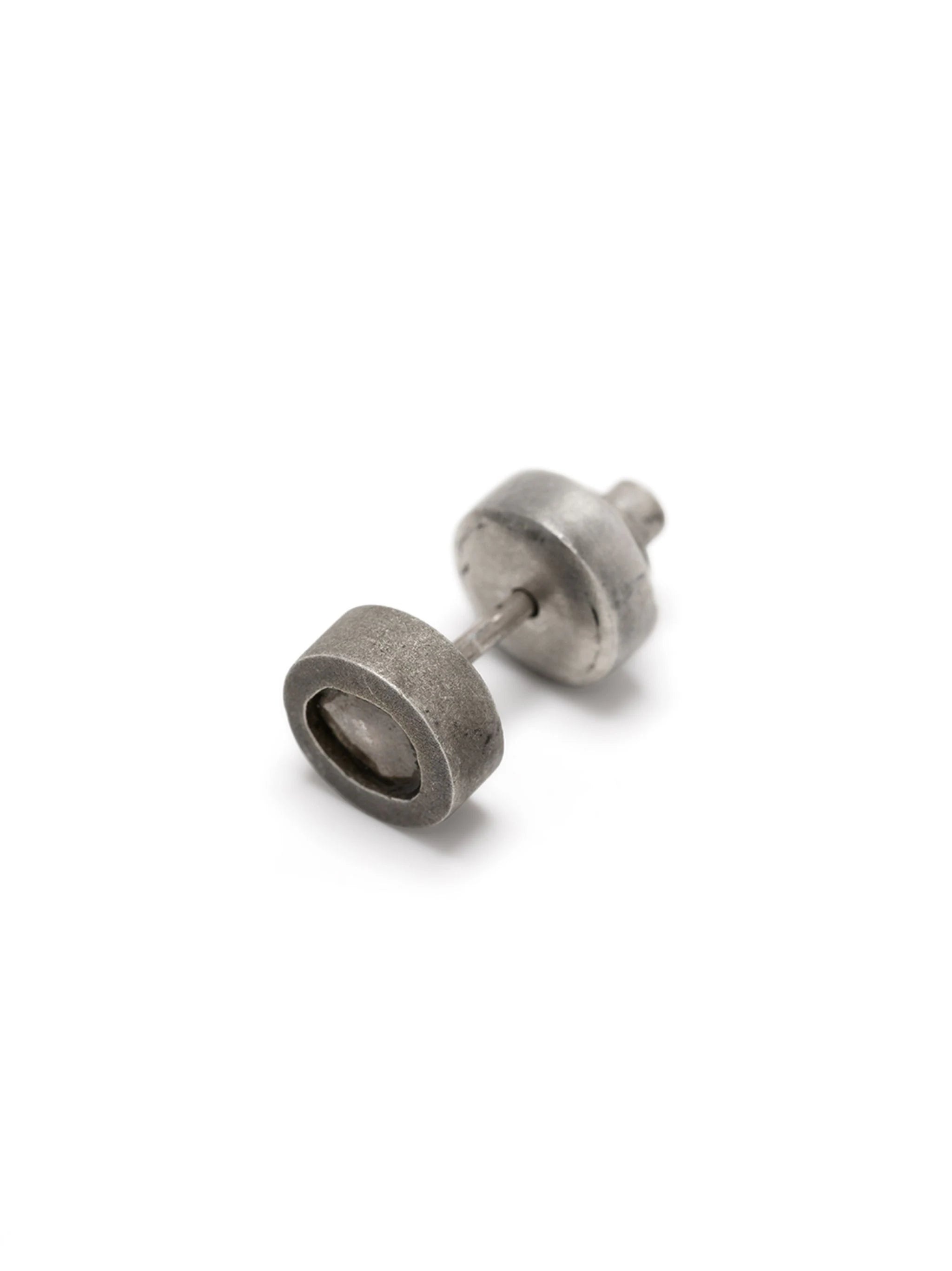 PARTS OF FOUR Stud Earring (0.2 CT, Tiny Faceted Diamond Slab, DA+FCDIA) - 3