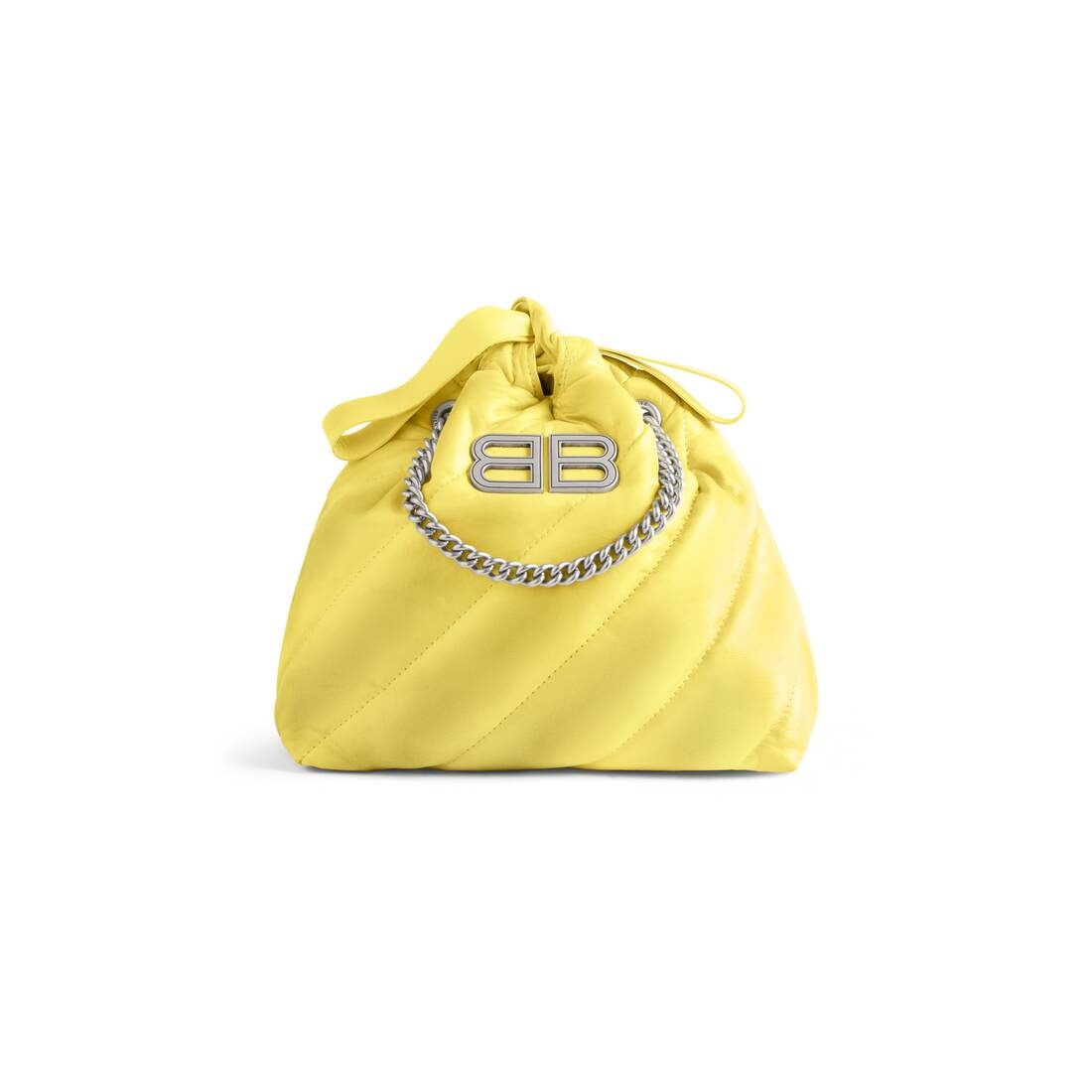 Women's Crush Xs Tote Bag Sprayed Quilted in Yellow - 5