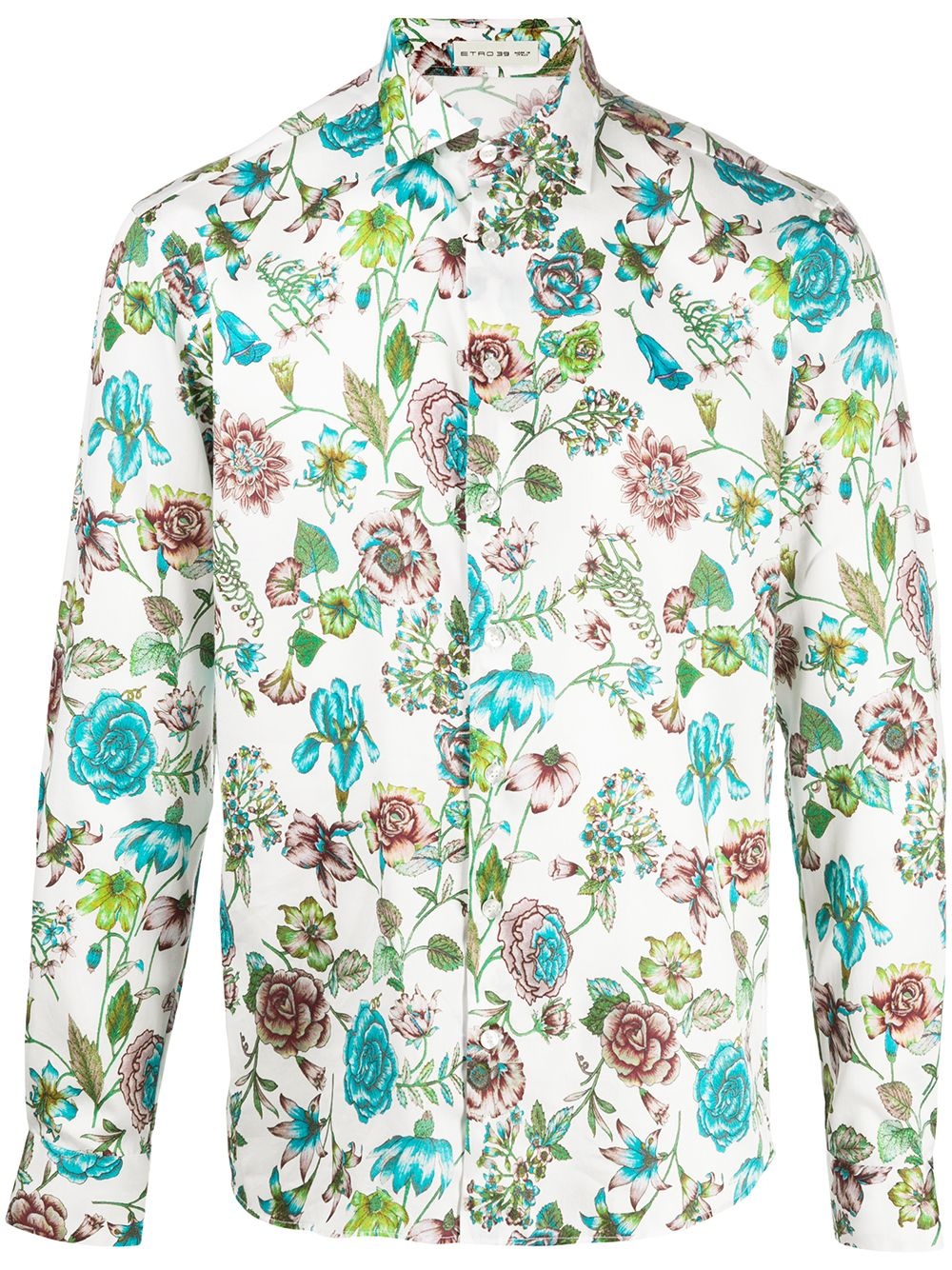 floral print shirt - 1