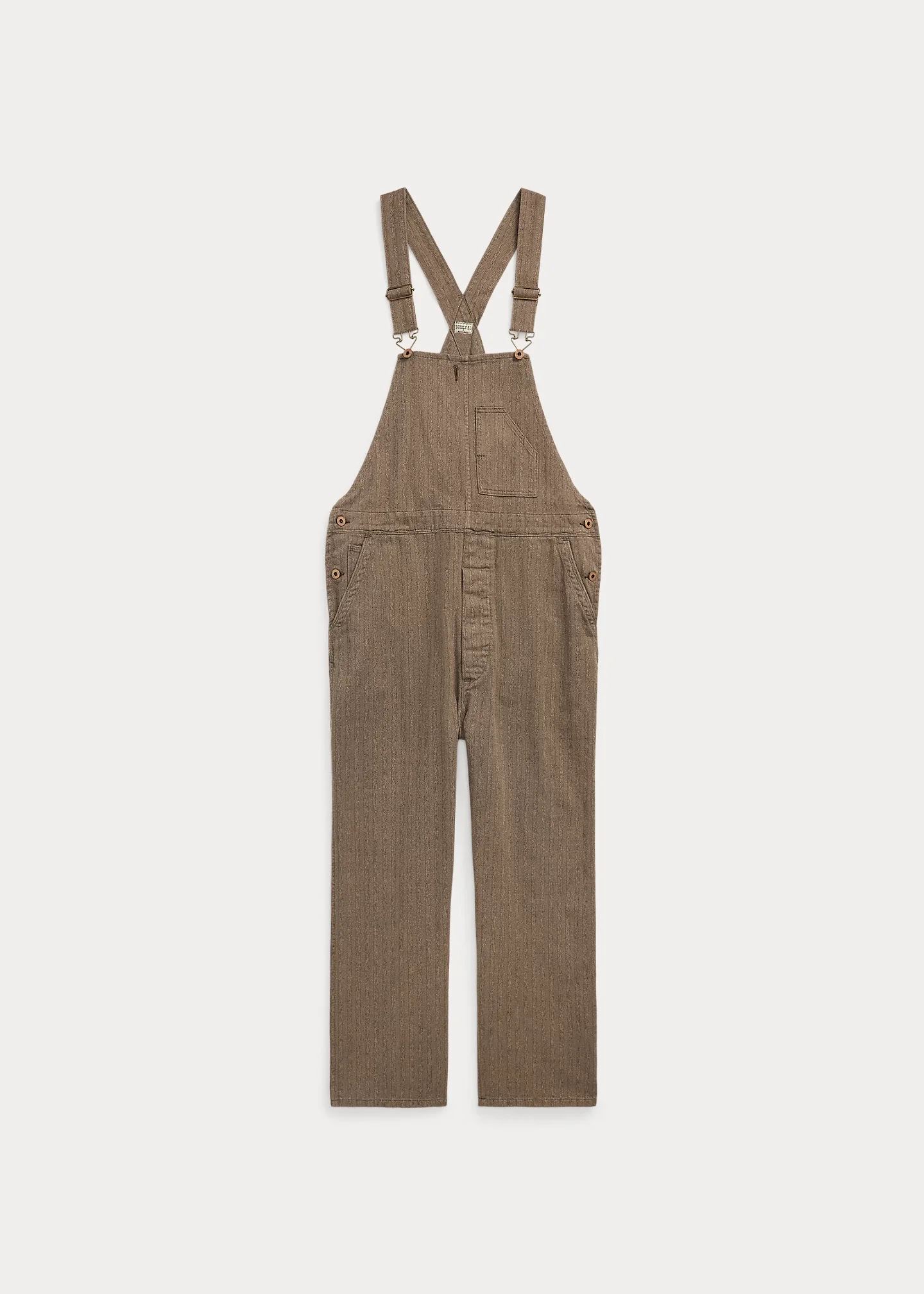 Striped Jaspé Herringbone Overall - 1