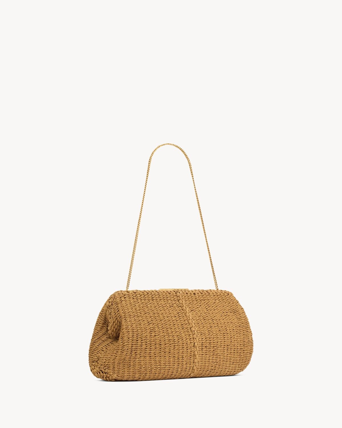 SAINT LAURENT LARGE CLUTCH IN ROPE - 4