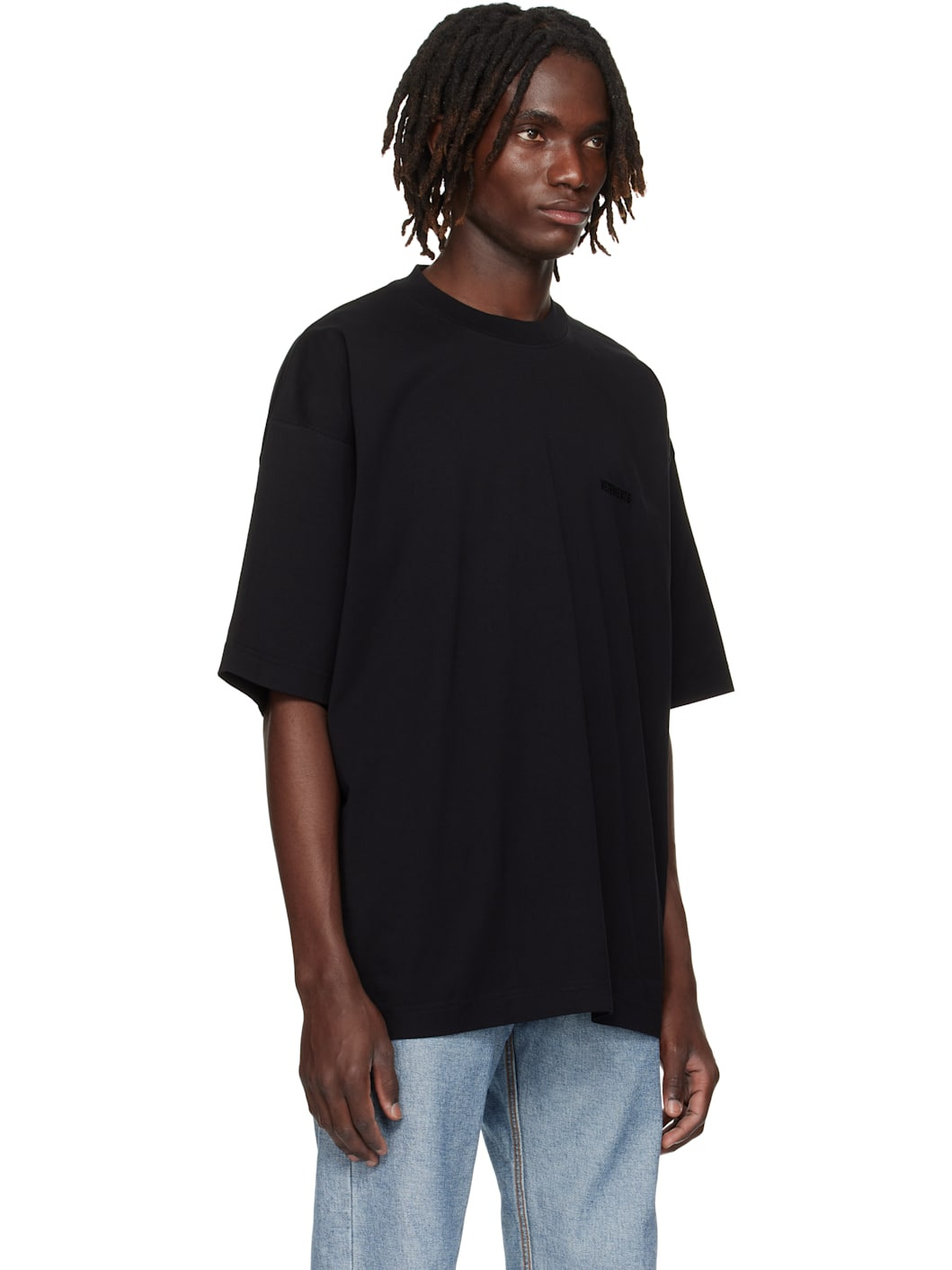 Black Logo Oversized T-shirt - 2