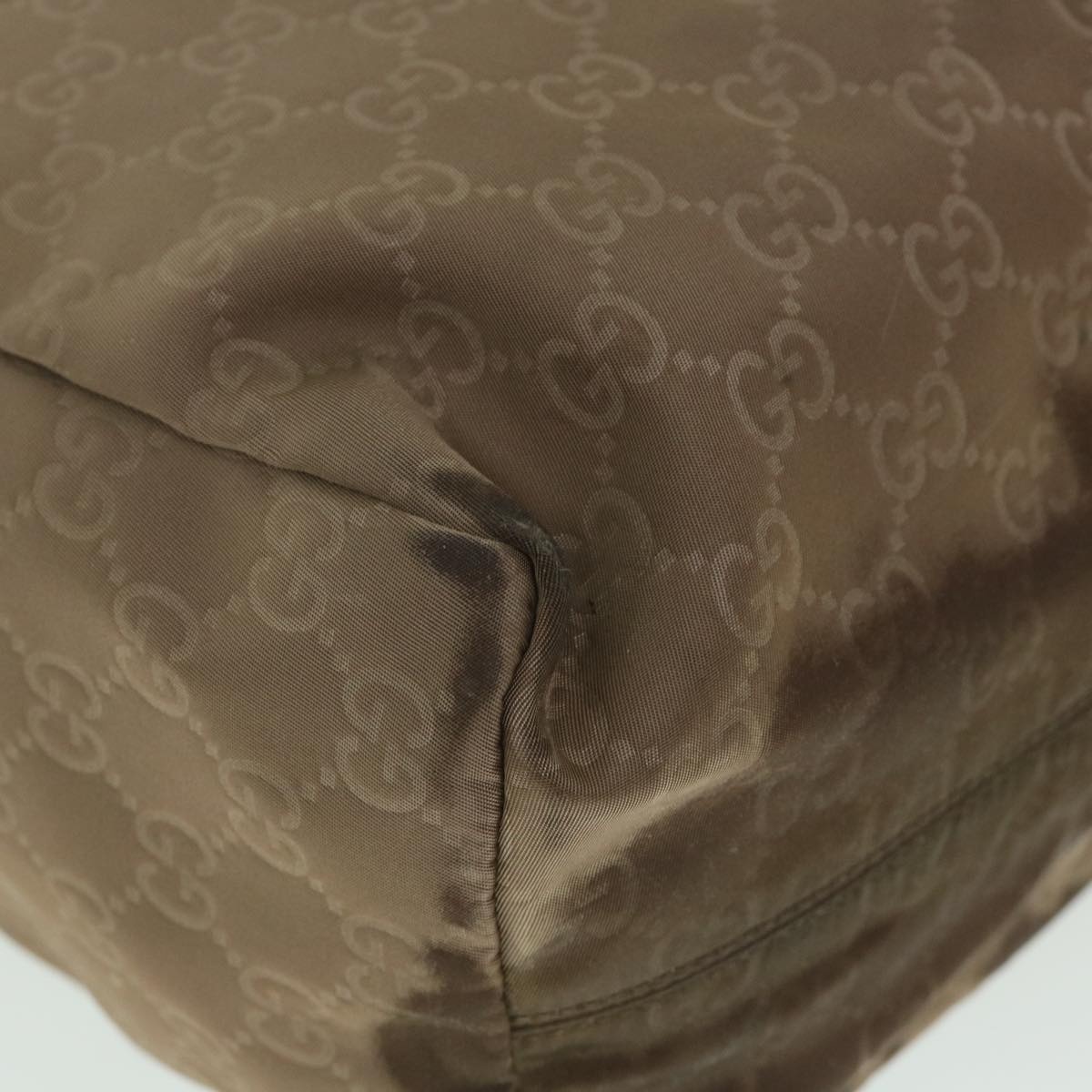 GUCCI GG Canvas Tote Bag Brown - 16