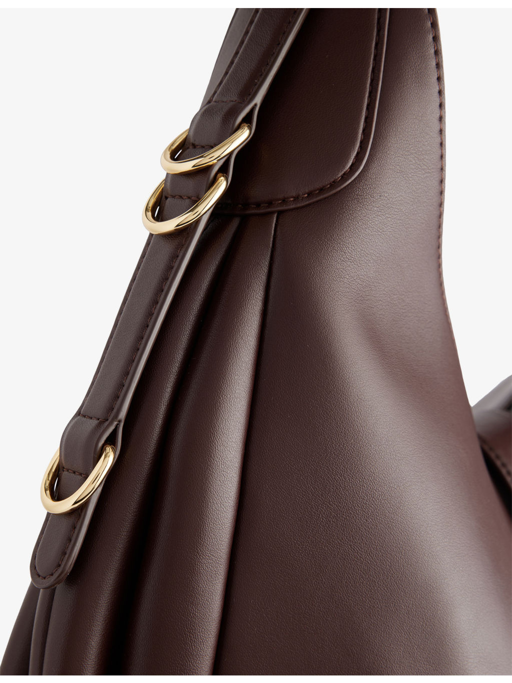 Kat Large Leather-Blend Shoulder Bag - 5