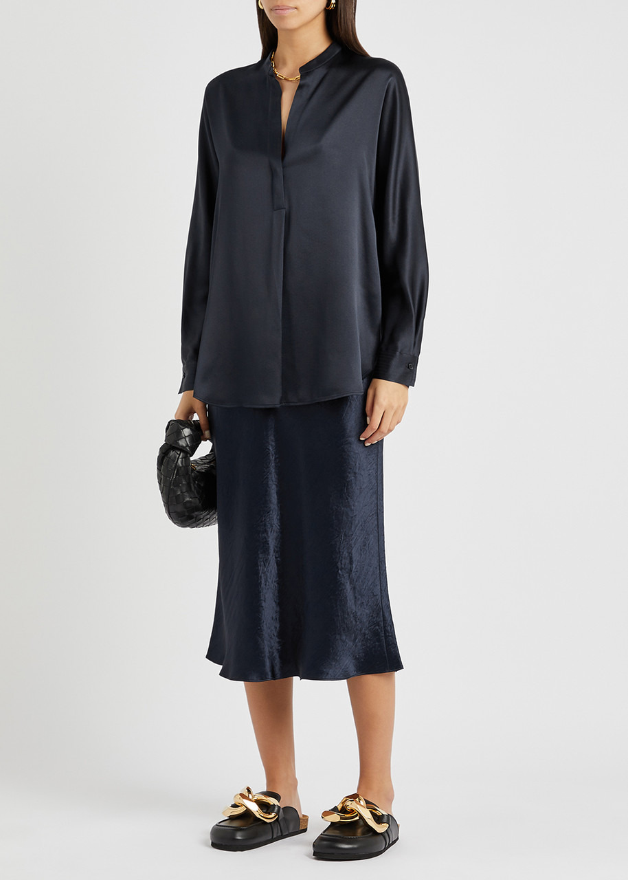 B BAND COLLAR BLOUSE - 4