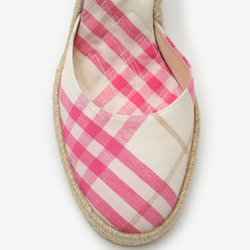 Check Mews Espadrille Pumps​ 6
