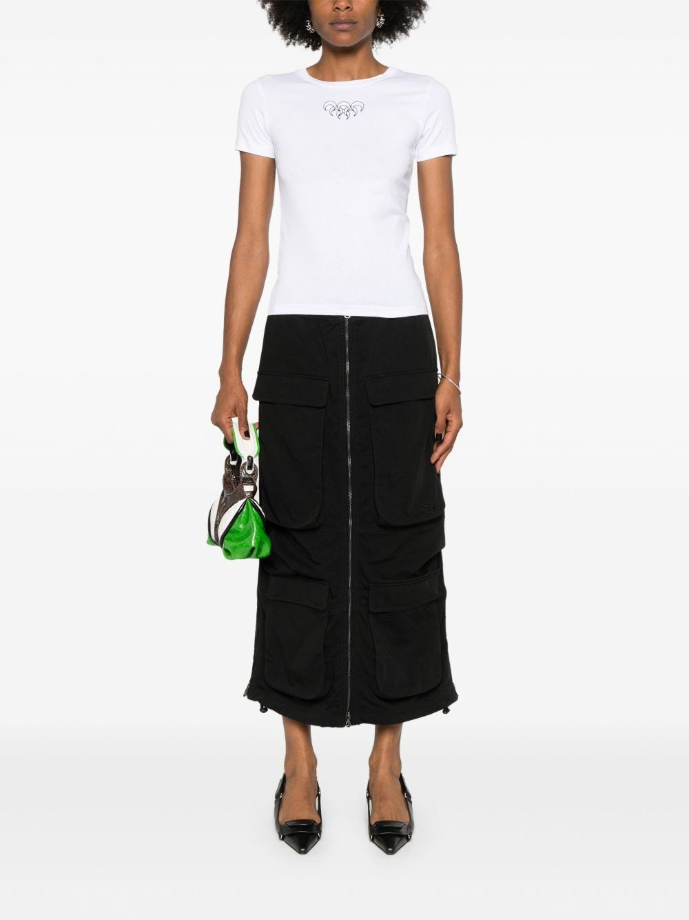 Moon cotton t-shirt - 5