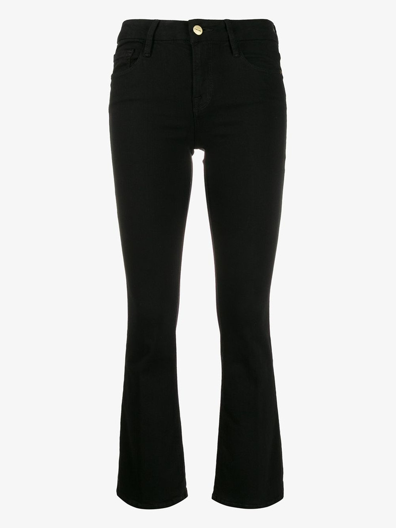 slim-fit cropped jeans 1