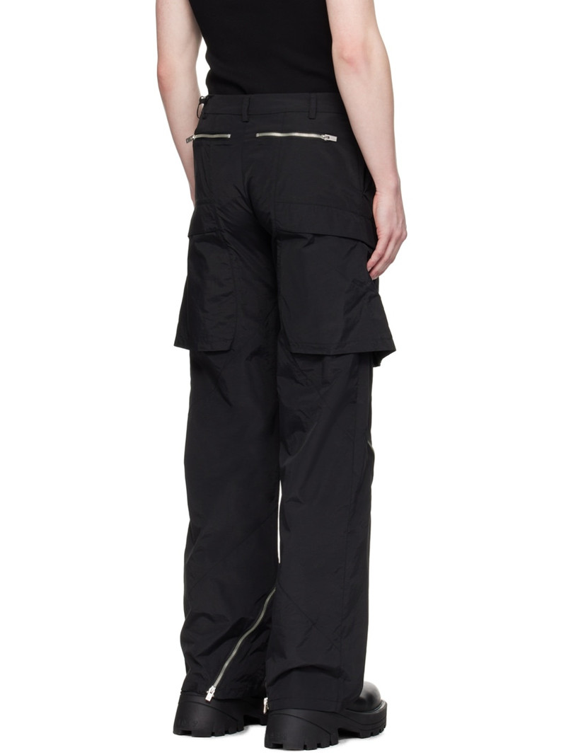 Black Stratum Cargo Pants 3