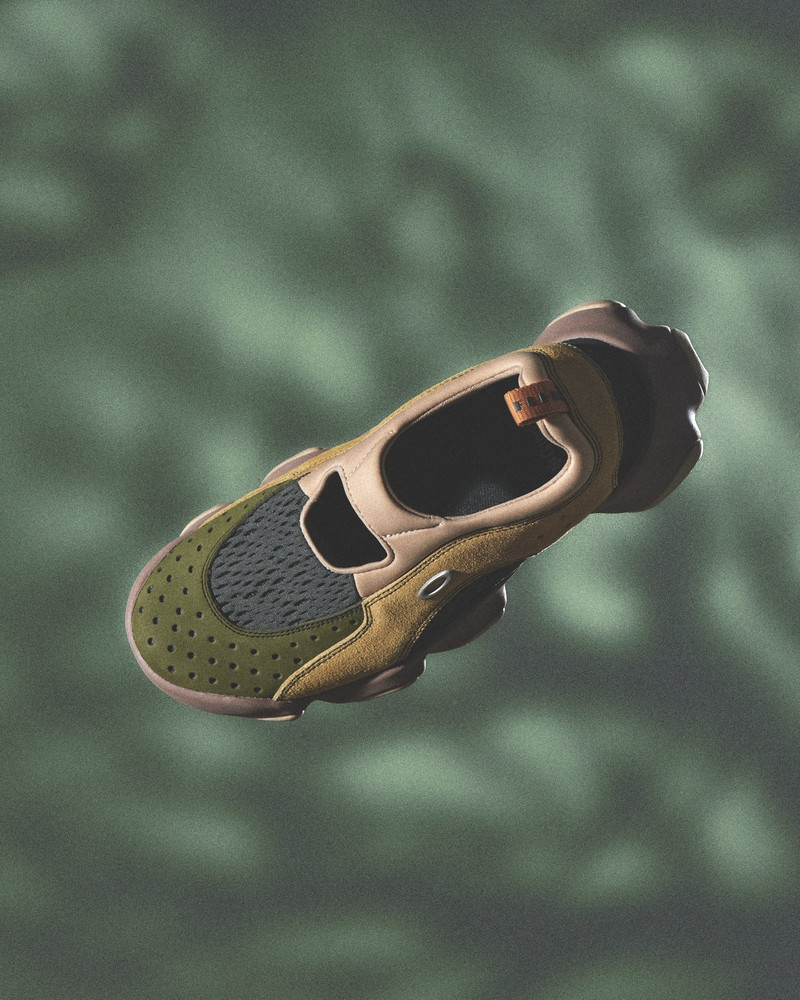 Brain Dead x Oakley Factory Team Suede Flesh Sandal - Whey/Multi 9