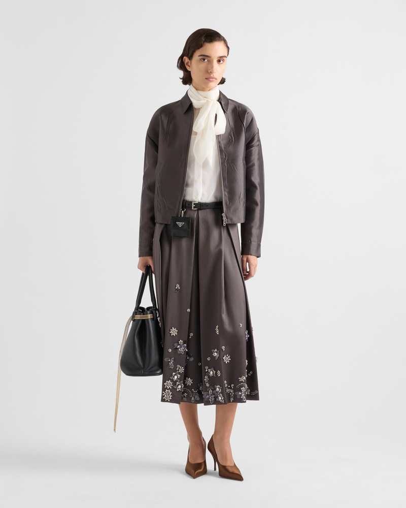 Prada Chiffon shirt outlook