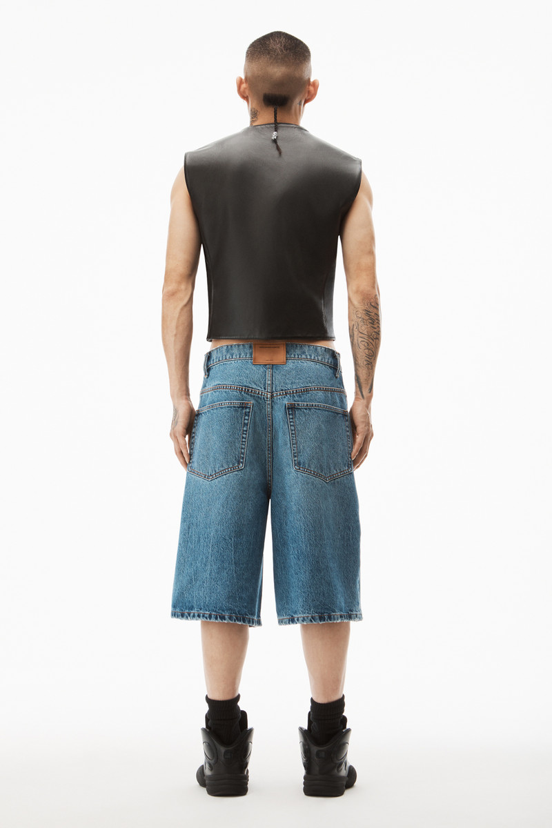 CORE DENIM SHORT IN DENIM 4