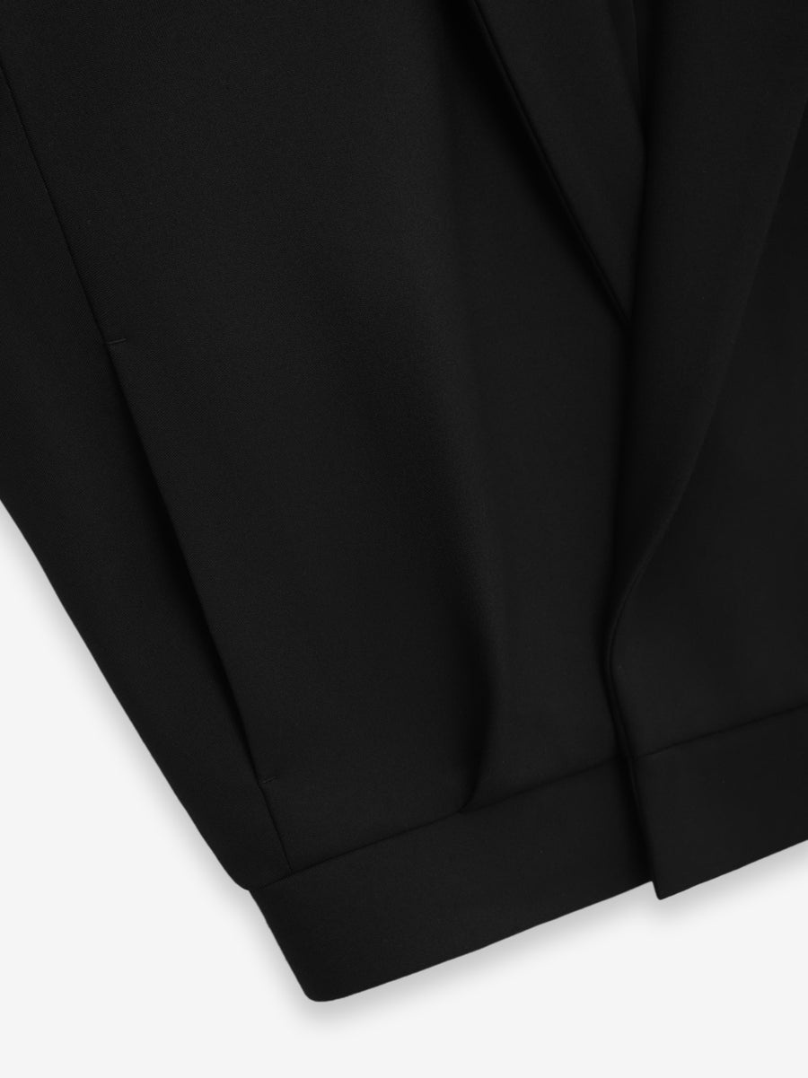 Wool Gabardine Notch Lapel Jacket - 4