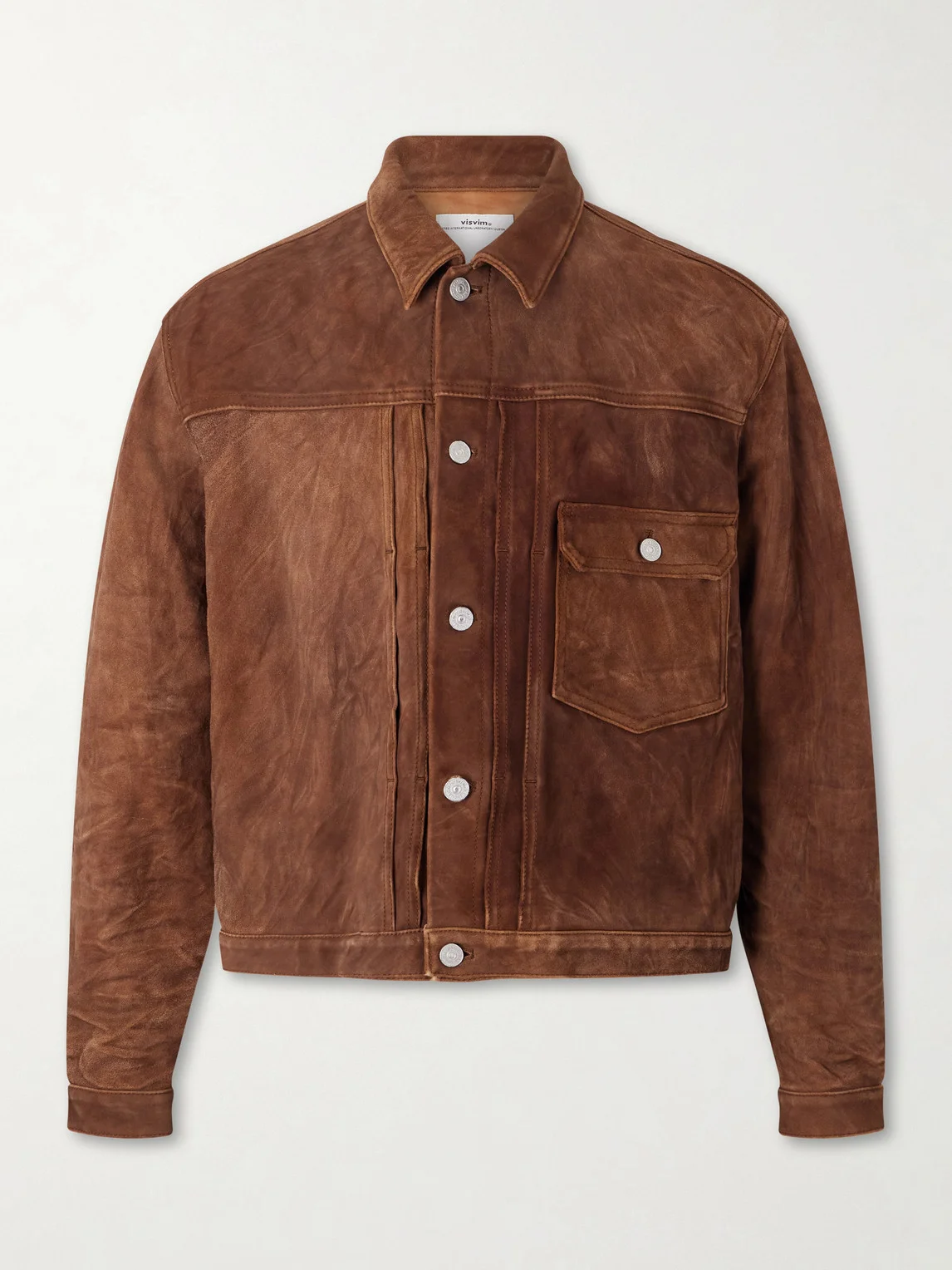 102X Cropped Leather Jacket - 1
