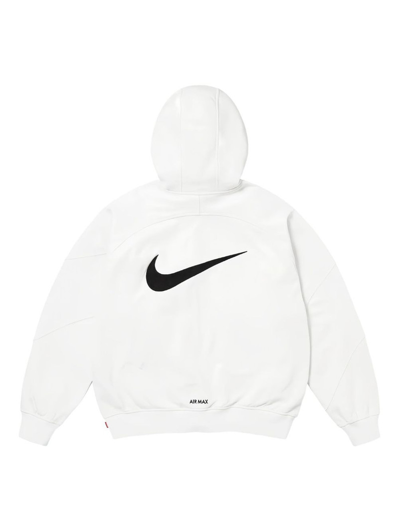 Supreme zip hooded sweatshirt outlook