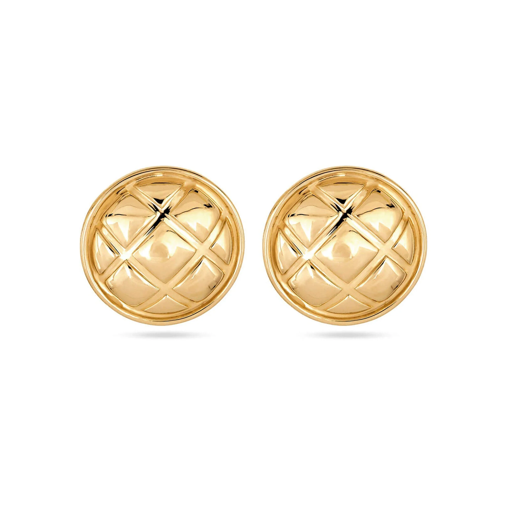 Puff Puff Button Studs - 1