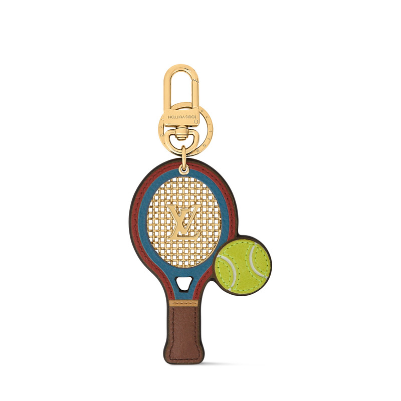 LV Tennis Racket Key Holder and Bag Charm 1