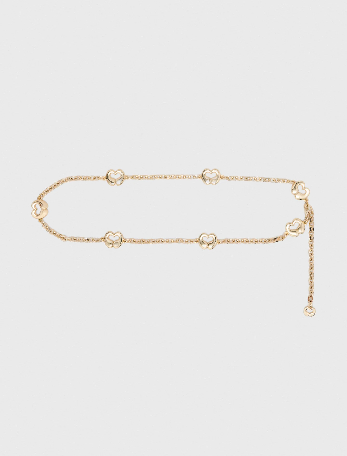 Chain belt with logo details - 1