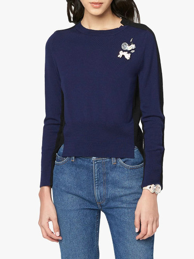 Marc Jacobs The DIY two-tone jumper outlook