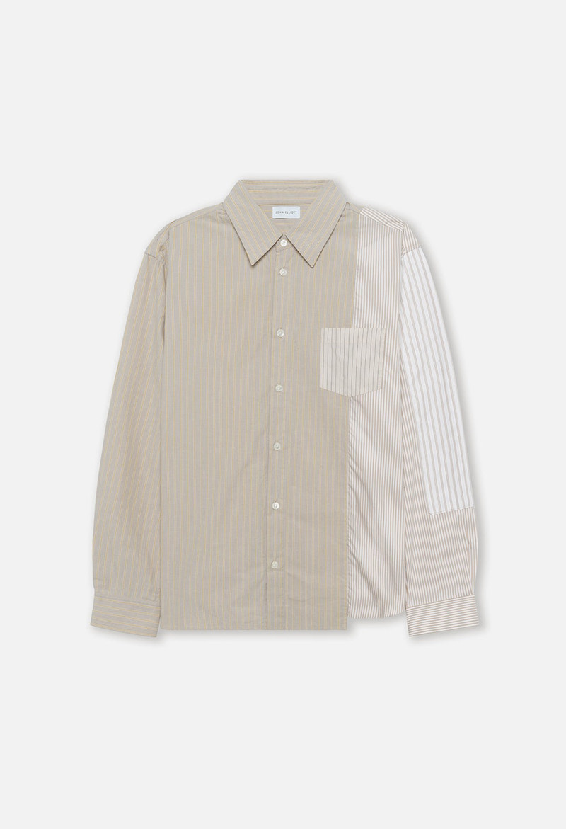 PANELED BUTTON UP 1
