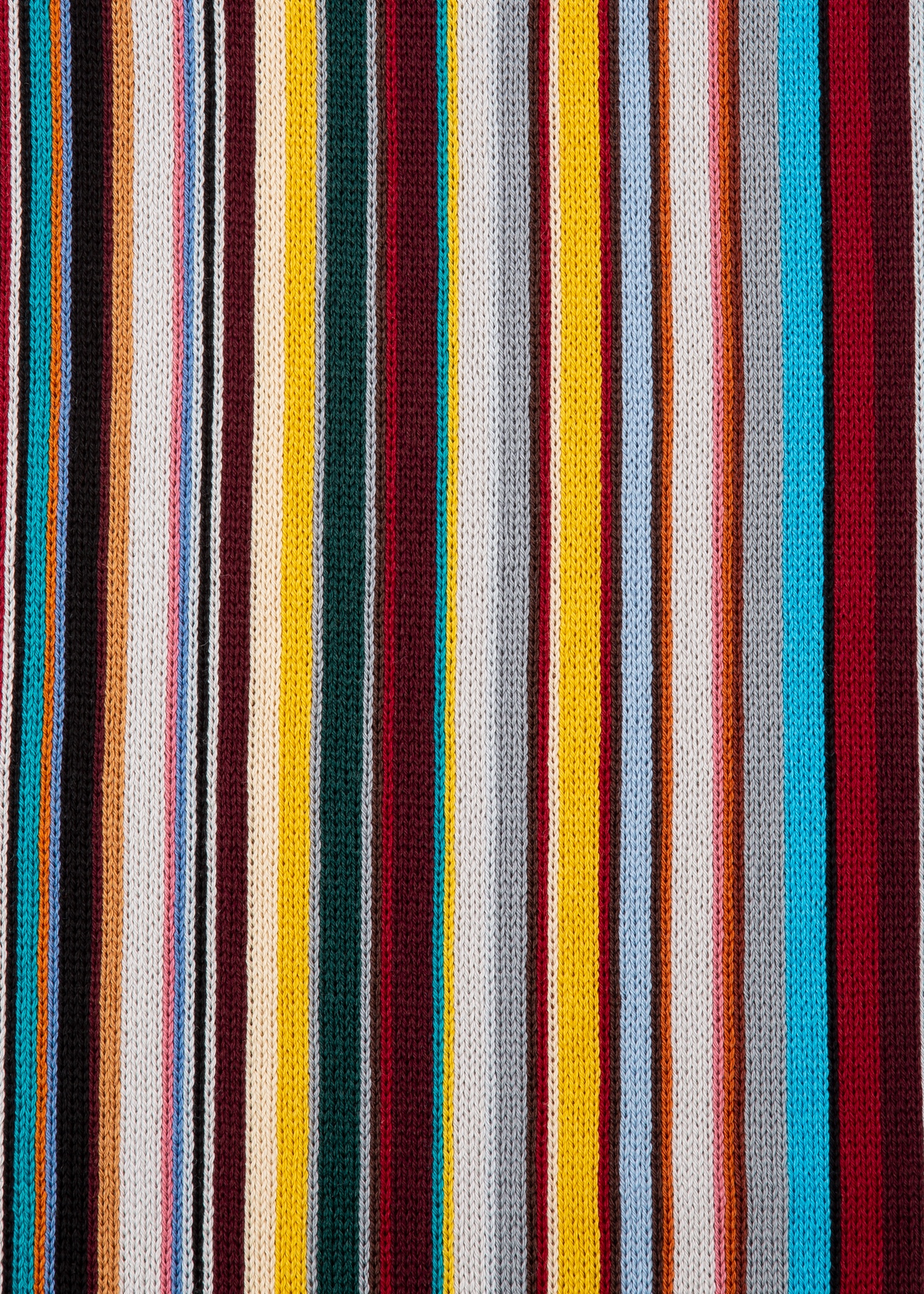 Merino Wool 'Signature Stripe' Scarf - 3