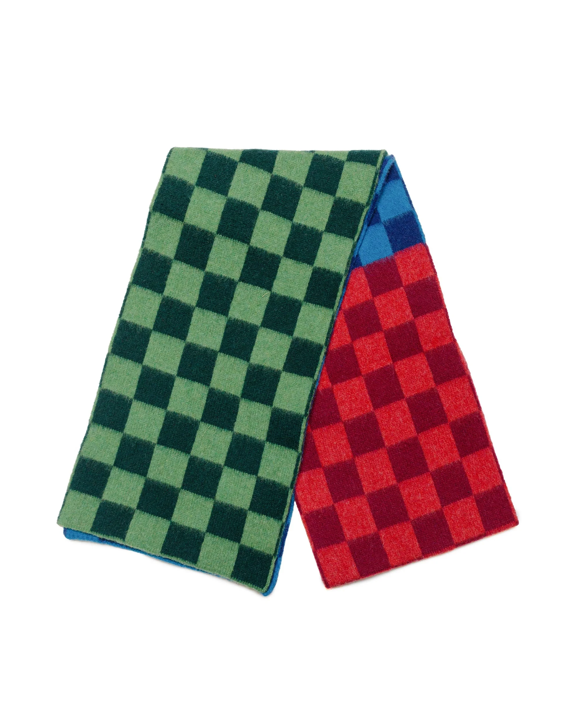 Cosmic Checkerboard Scarf Forest - 1