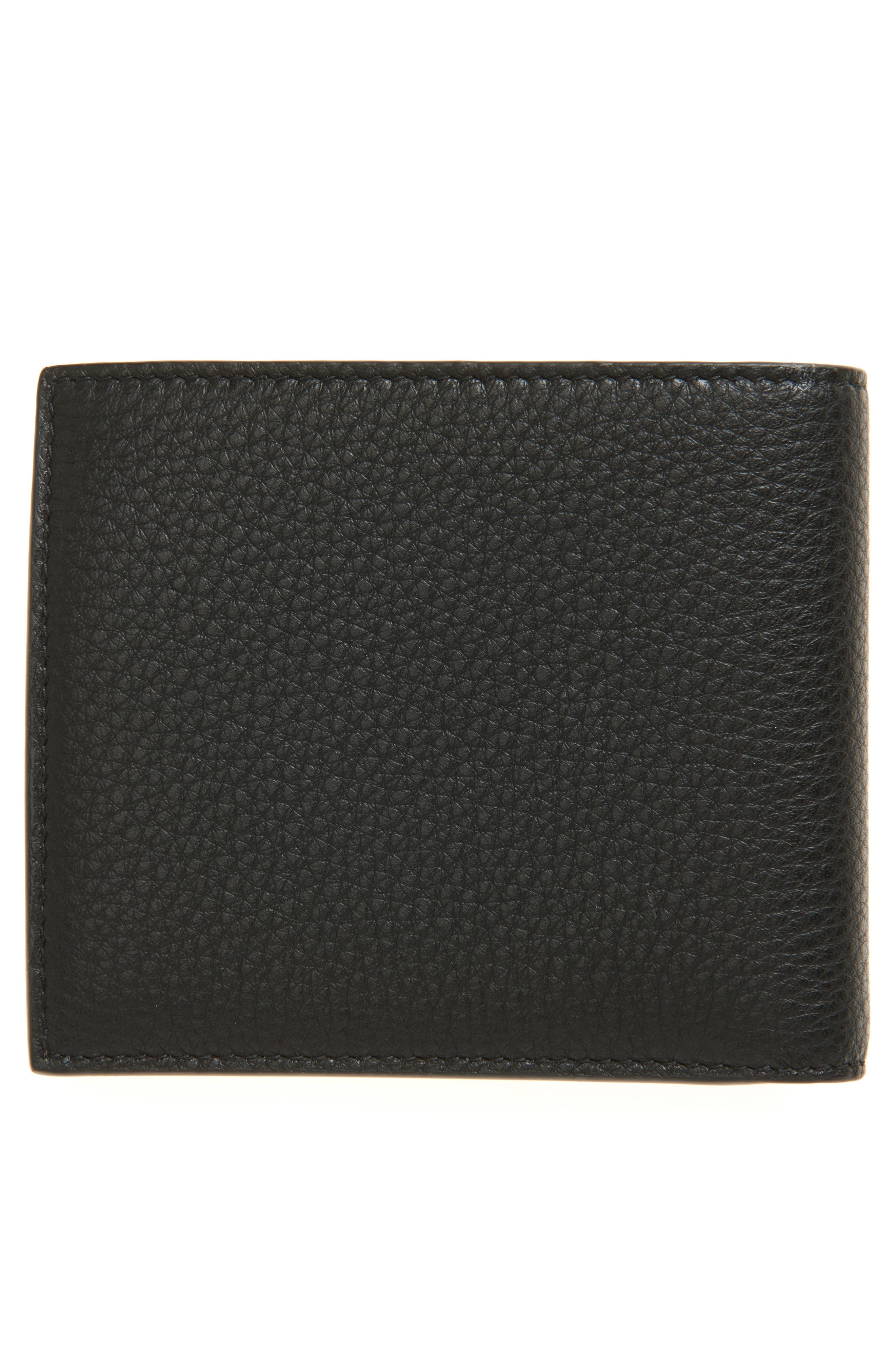 Balenciaga Leather Bifold Wallet in Black at Nordstrom - 4