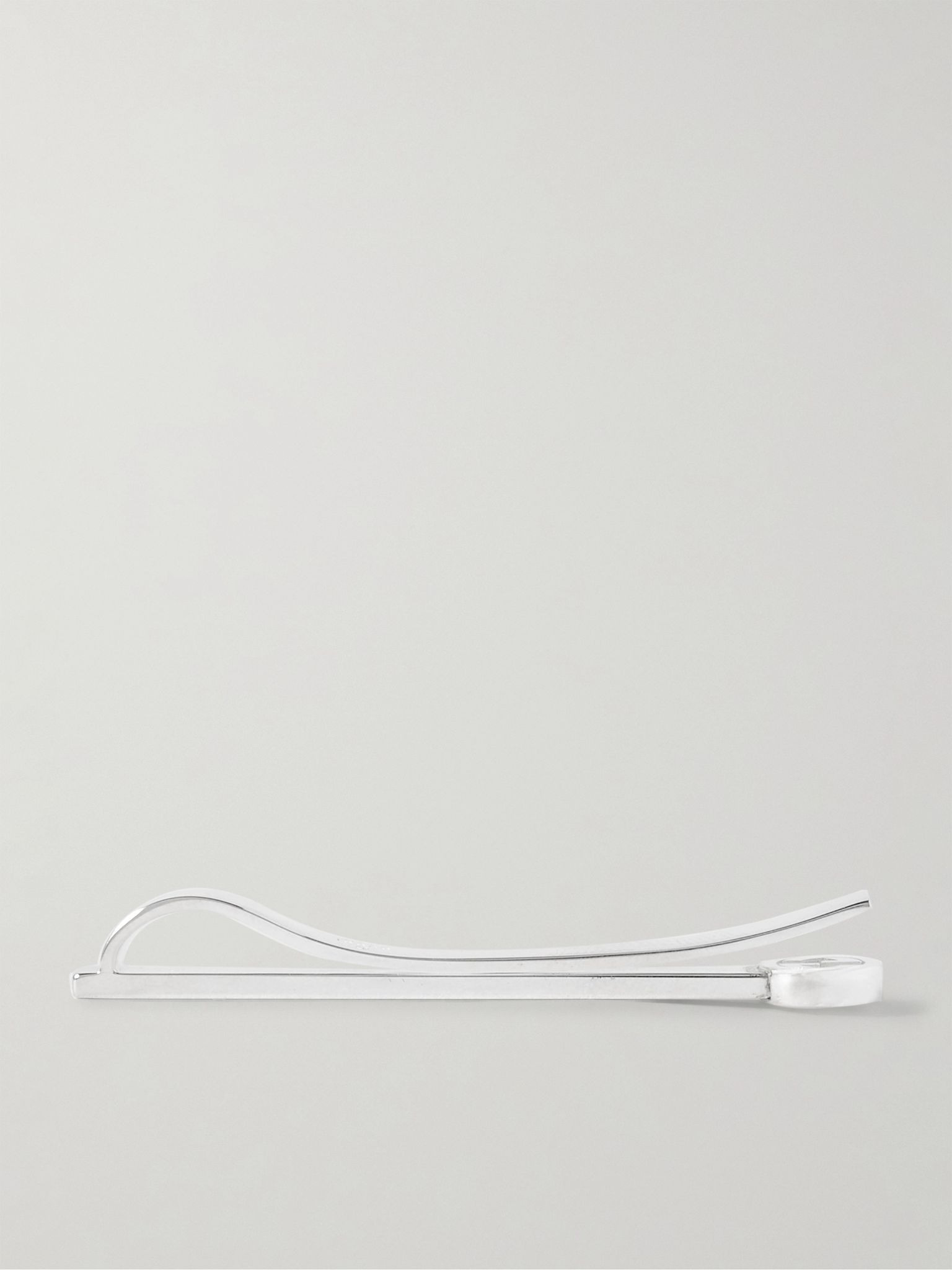 Sterling Silver Tie Pin Silver - 3
