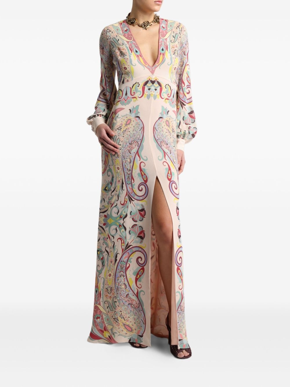 printed dress - 2