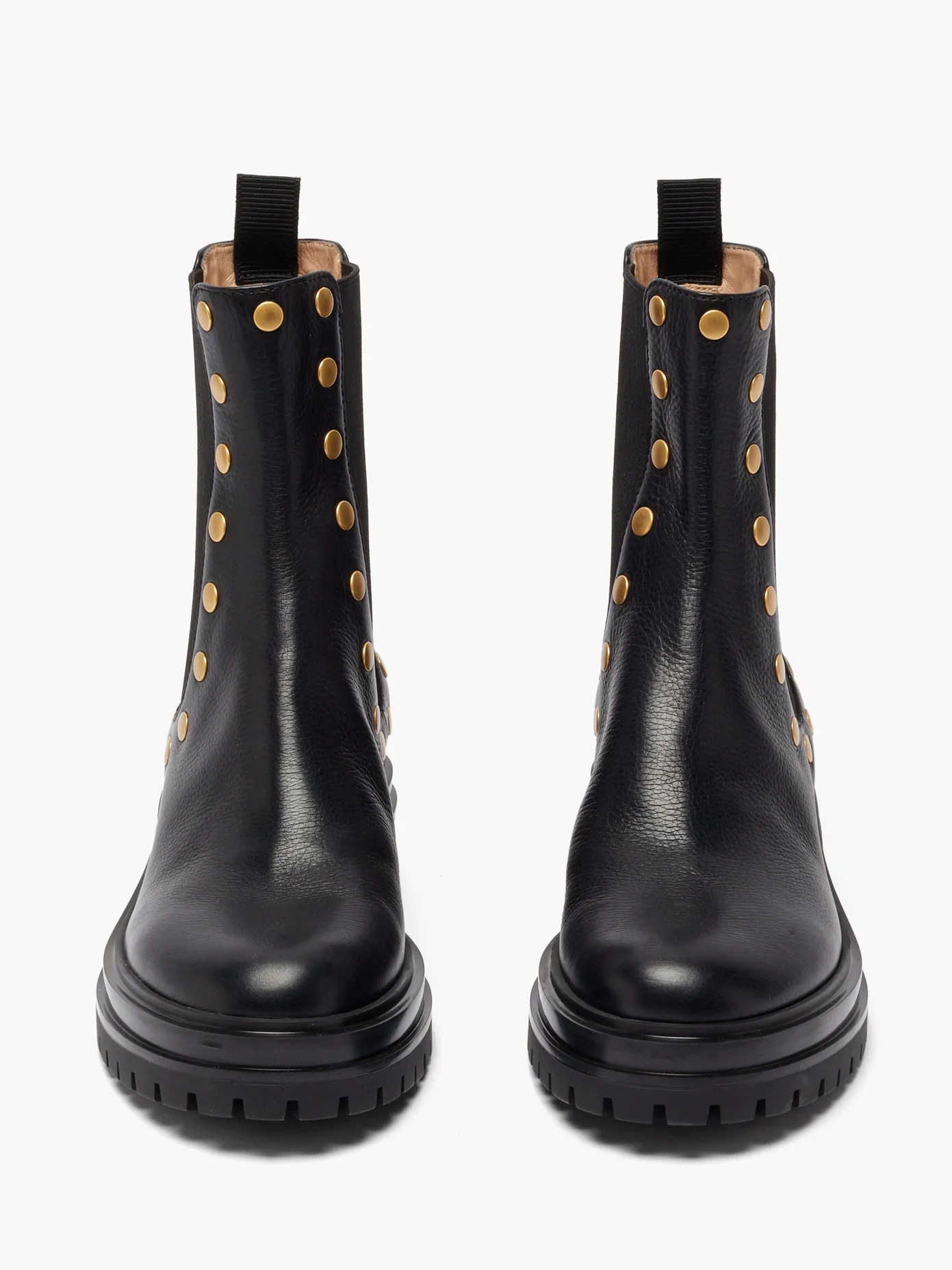 Russel studded leather Chelsea boots - 4