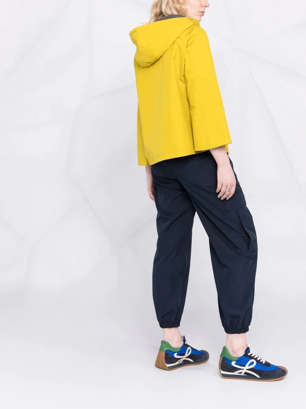 cropped hooded jacket - 4