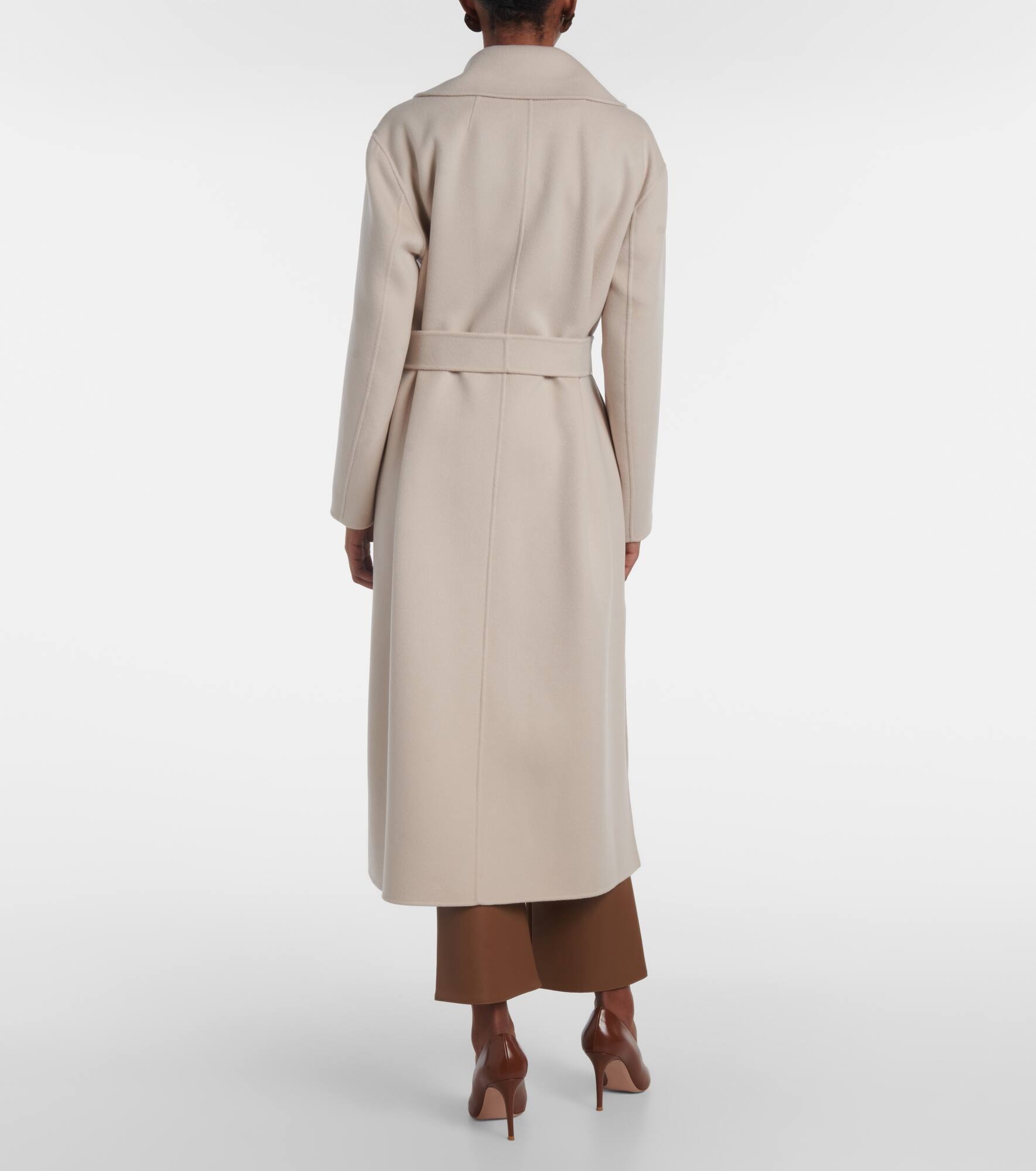 Livia wool wrap coat - 3